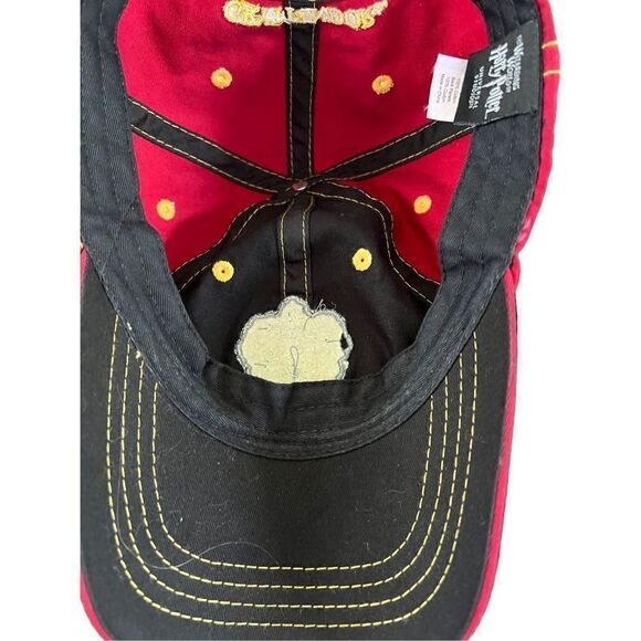 Harry Potter Wizarding World Gryffindor Black Red Hat Snapback Cap Adult - Picture 7 of 8